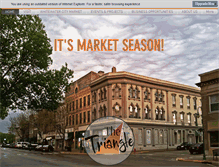 Tablet Screenshot of downtownwhitewater.com